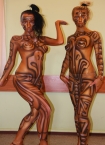Статуи Ацтеков и Майя